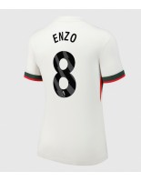Chelsea Enzo Fernandez #8 Vieraspaita Naisten 2025-26 Lyhythihainen